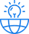 Blue Information Technology Assistant Diploma Icon
